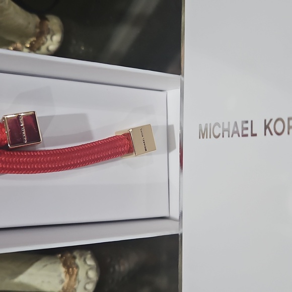 Michael Kors Red and Gold Keychain - Picture 5 of 8